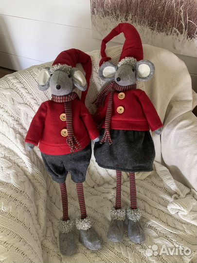 Кукла тильда новогодняя