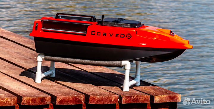 Прикормочный кораблик с GPS и мощным АКБ