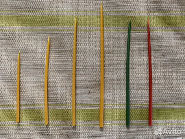 Свечи восковые церковные