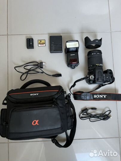 Цыфровая зеркальная фотокамера Sony dslr A350