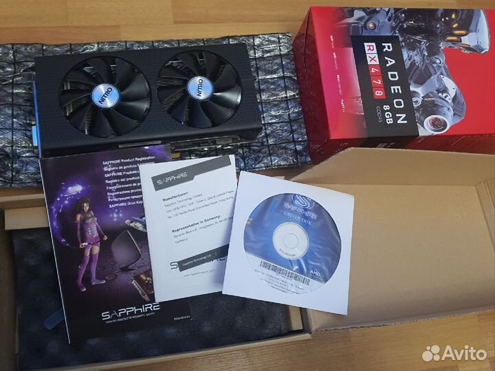 Видеокарта rx 470