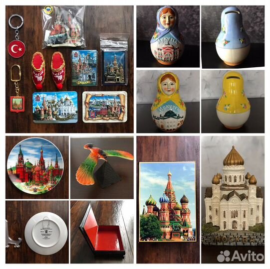 Сувенир.Магнит.Брелок.Москва.Турция.Новые