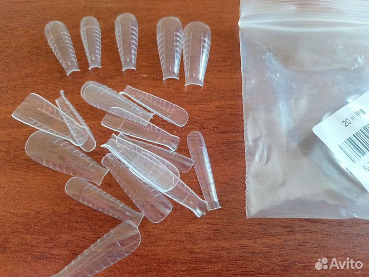 Формы для наращивания ногтей, фрезы керамические