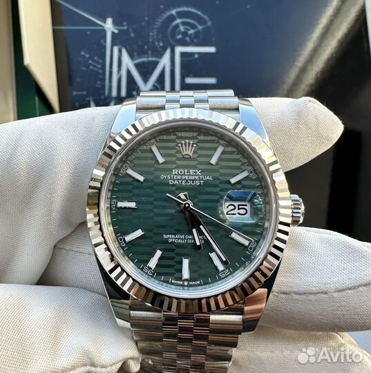 Rolex Datejust 41mm green (new)