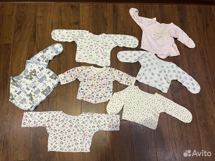 Распашонки для новорожденных