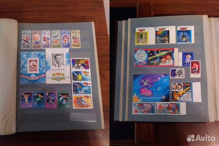 Альбом с марками СССР. Космос