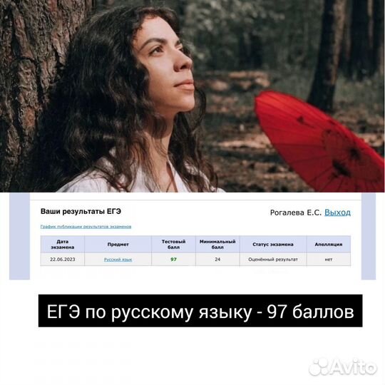 Репетитор по русскому языку и литературе