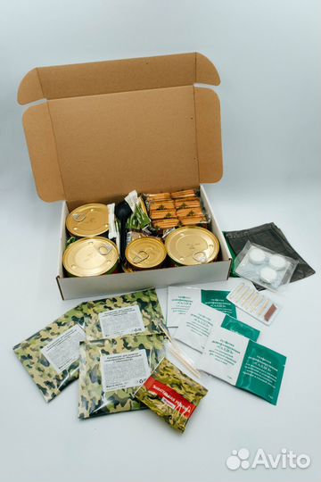 Сухпаек Халяль Mre Halal меню 2 4908 ккал 2.1 кг