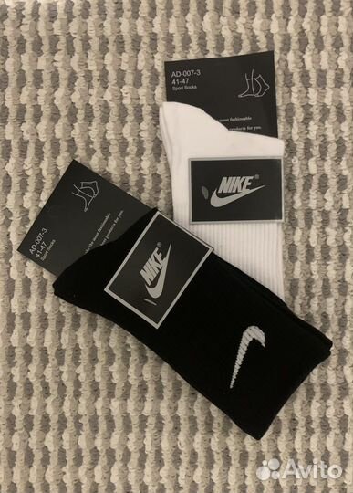 Длинные носки nike унисекс 41-47