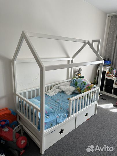 Детская кровать домик