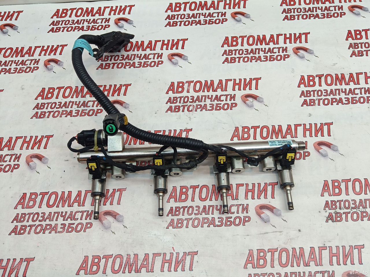 Топливная рампа форсунка топливная Санта Фе 4 TM