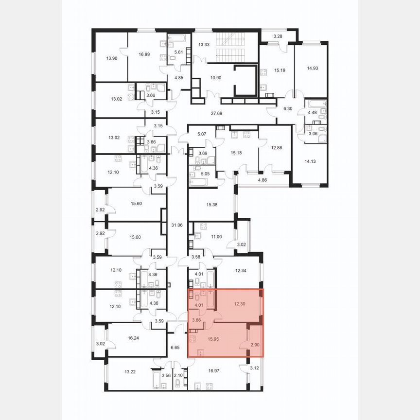 1-к. квартира, 37,4 м², 9/9 эт.