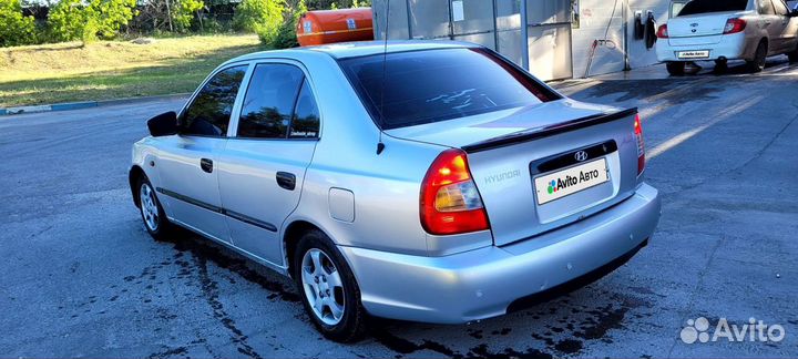 Hyundai Accent 1.5 МТ, 2001, 357 800 км