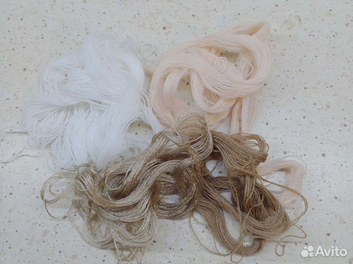 Нитки мулине Riolis разные цвета