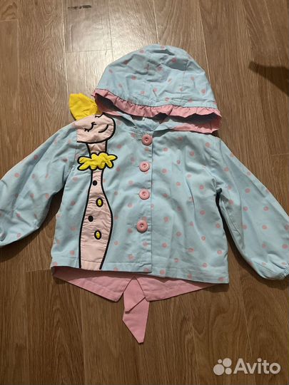 Плащ для девочки 92
