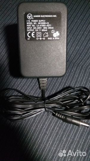 Адаптер блок питания 12v