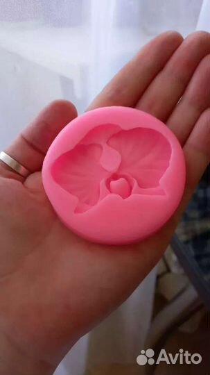 Орхидея молд, силикон