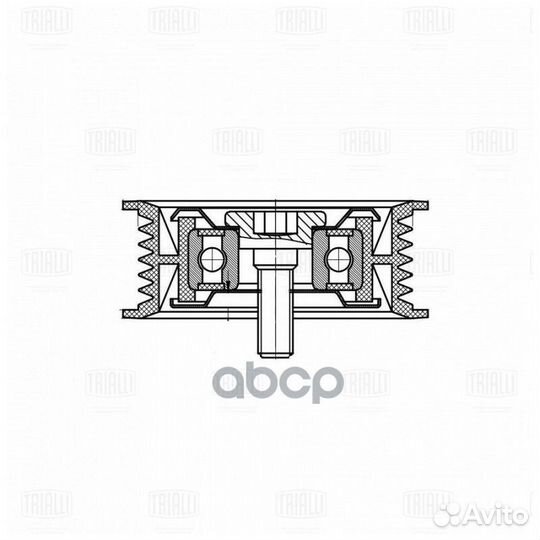 Ролик привод. ремня для а/м Mercedes Sprinter
