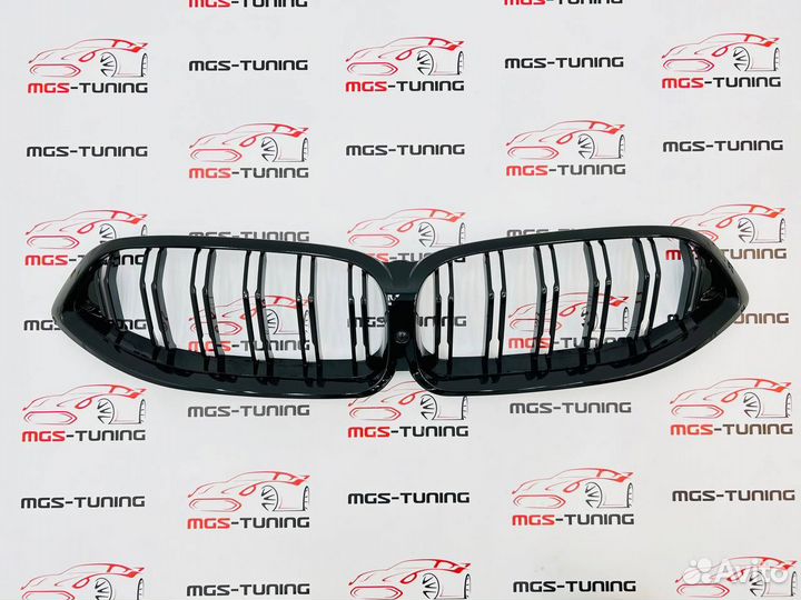 Решетка M8 черный глянец на BMW 8er G14 G15 G16