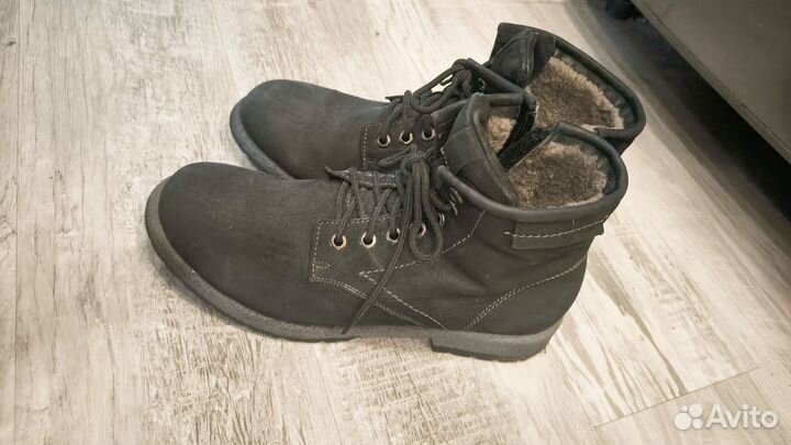 Продам зимнюю обувь, нубук