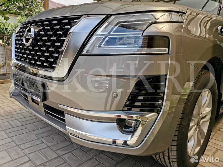 Рестайлинг Nissan Patrol 2022 Y62 2022+ F8jwQ