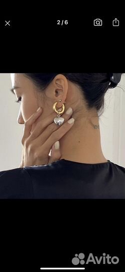 Серебряные серьги