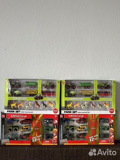 Набор машинок