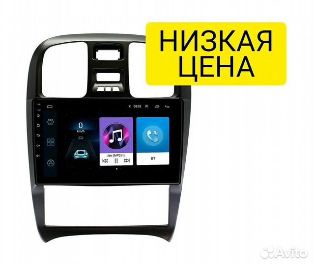 Штатная магнитола Hyundai Sonata 2004-08