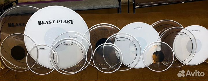 Пластики на барабаны Remo Encore и Hun NEW