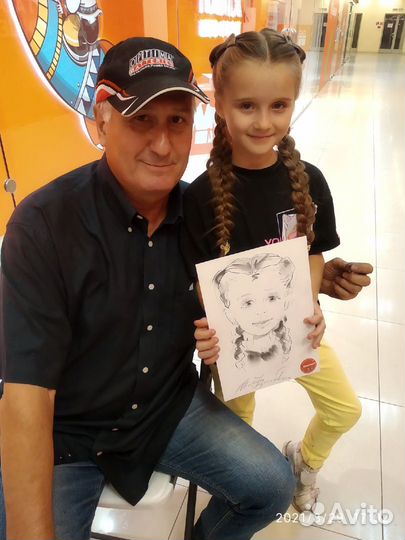 Шаржист на свадьбу