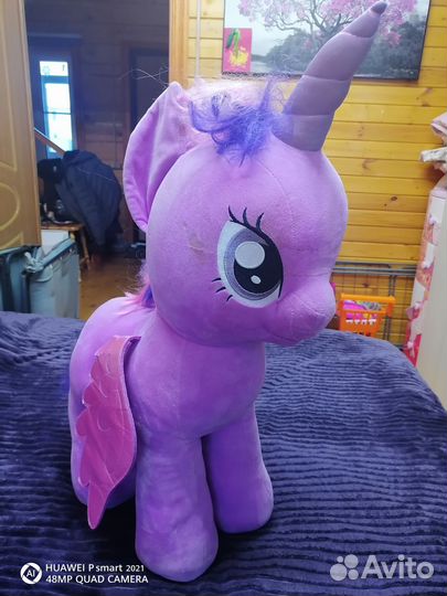 Большая мягкая игрушка pony