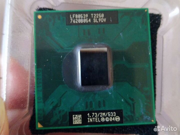 Процессор intel core duo t2250