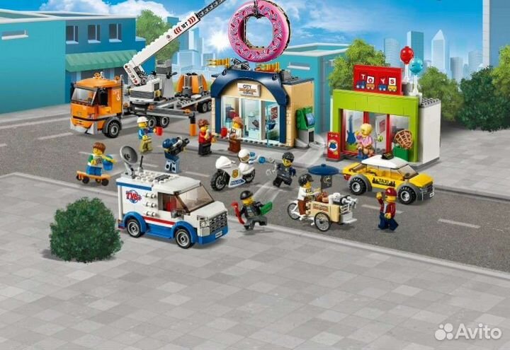 Конструктор bela City Магазин пончиков