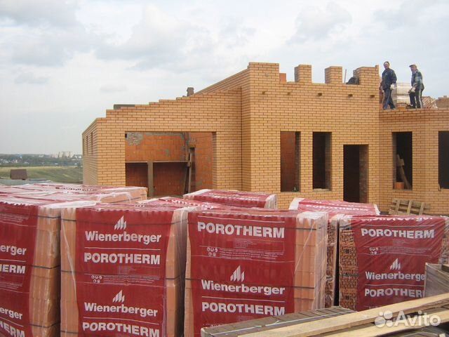 Дом из керамических блоков проекты и цены Керамические блоки Porotherm купить в Твери Товары для дома и дачи Авито