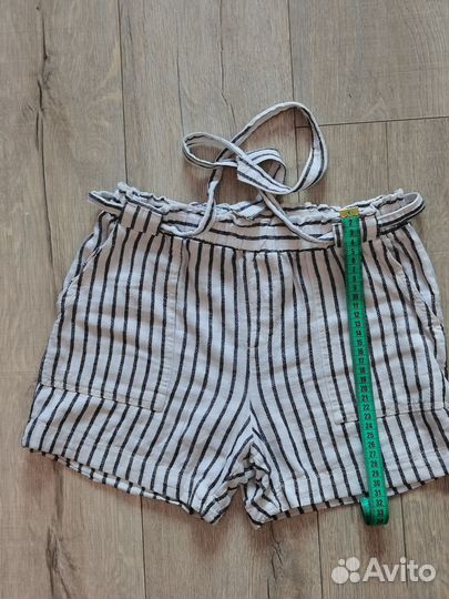 Шорты льняные Primark с Вискозой летние