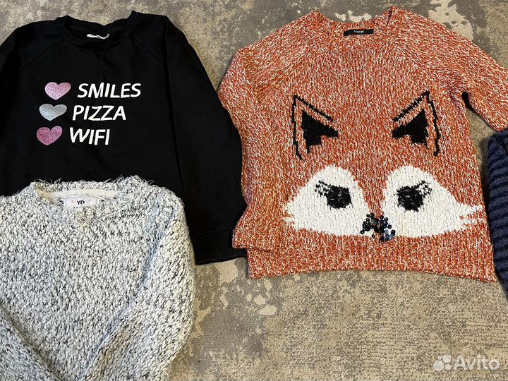 Вещи на девочку пакетом 134-146