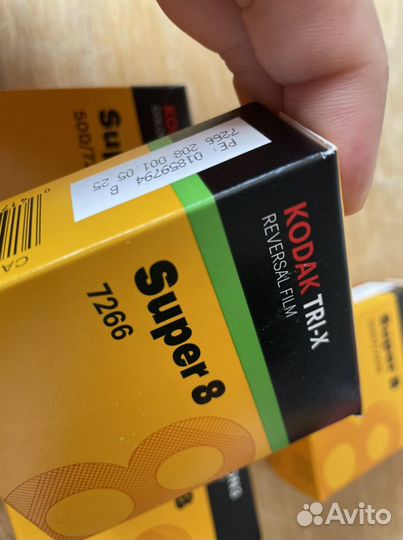 500T Super 8 и 100D 16мм Kodak