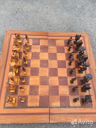 Шахматы резные