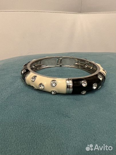 Браслет эмаль и камни swarovski