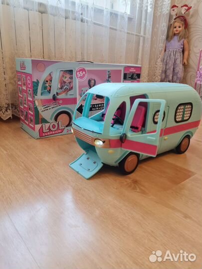 Игрушка для кукол автобус LOL