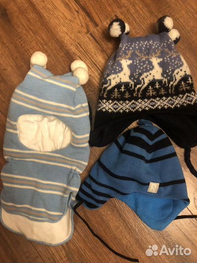 Шапки детские для мальчиков