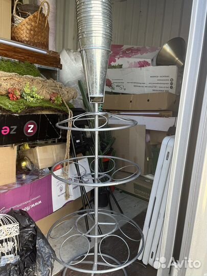 Стойка для сухоцветов