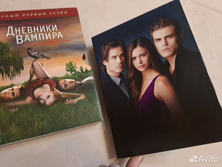 Дневники вампира DVD коллекционное издание 1 сезон