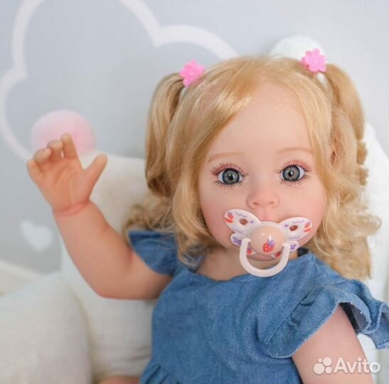 Кукла Реборн девочка 55 см