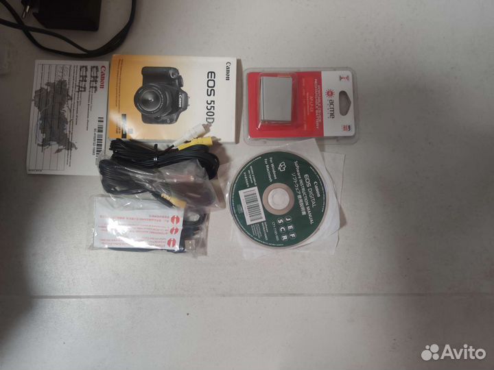 Зеркальный фотоаппарат 550 d eos