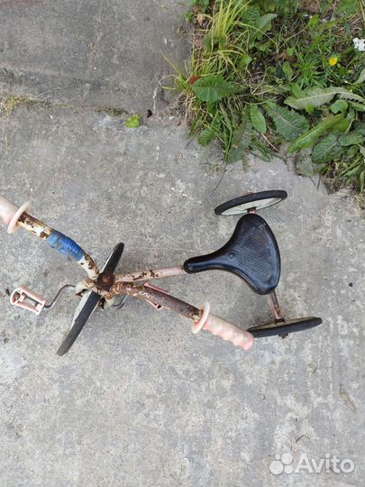 Детский трехколесный велосипед СССР