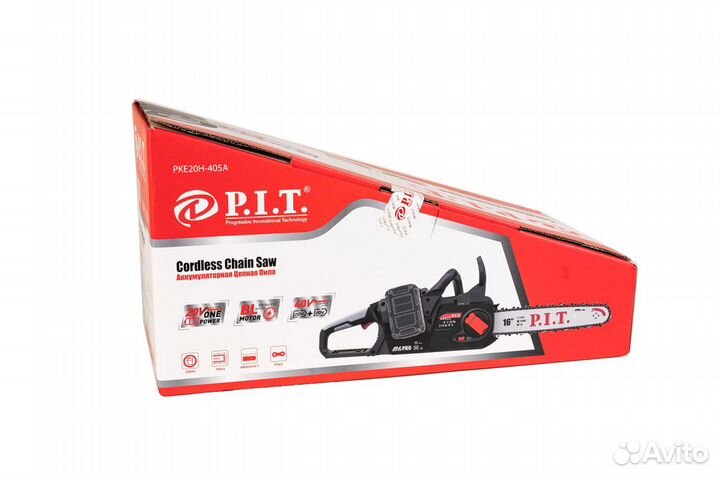 Пила цепная аккумуляторная P.I.T. PKE20H-405A