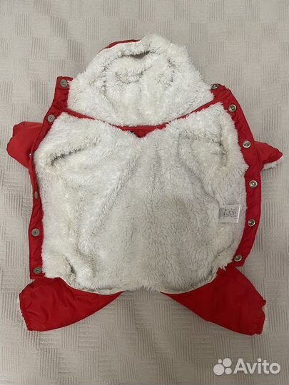 Зимний комбинезон для собаки девочка