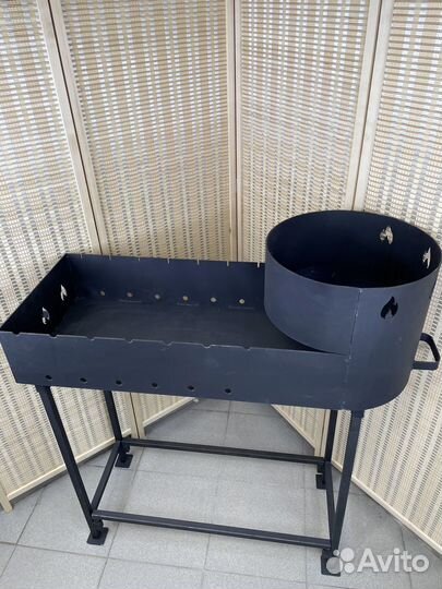 Мангал с подказанником