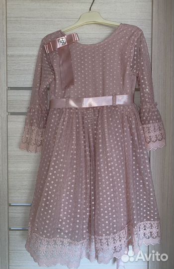 Платье для девочки 128-134